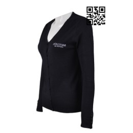 CAR017 Design female cold jacket Cosmetics industry uniforms Set  cold jacket  Cold jacket supplier cardigan sweater black CAR017 Design female cold jacket Cosmetics industry uniforms Set  cold jacket  Cold jacket supplier cardigan sweater black